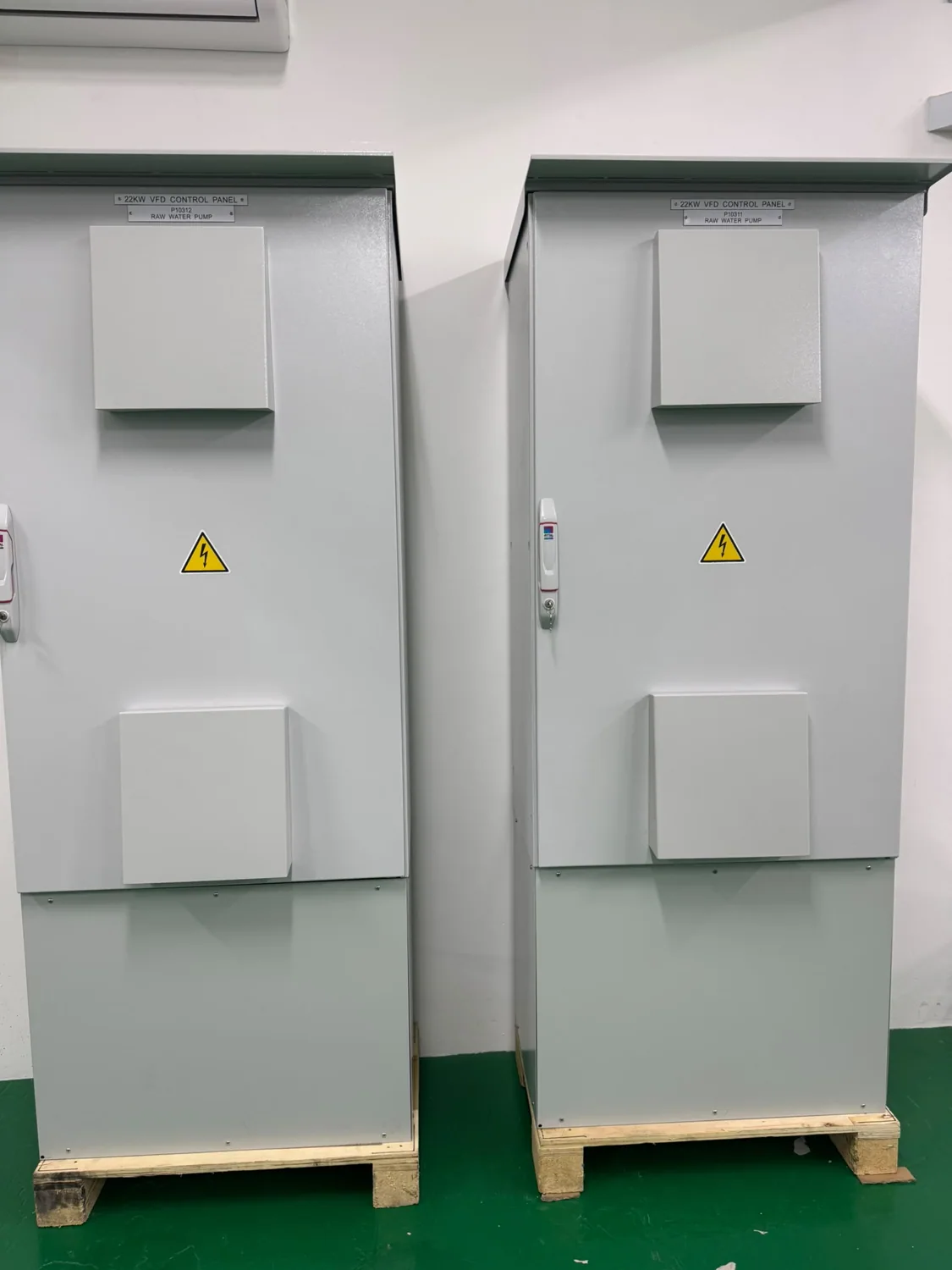 VFD enclosure exterior